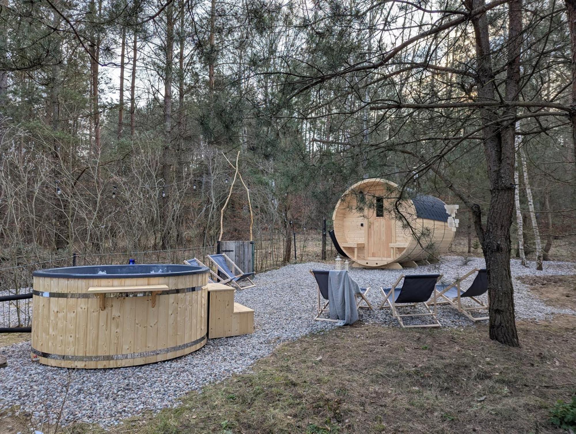 Forreset - Lesny Apartament, Sauna I Balia Jacuzzi Gietrzwałd 外观 照片